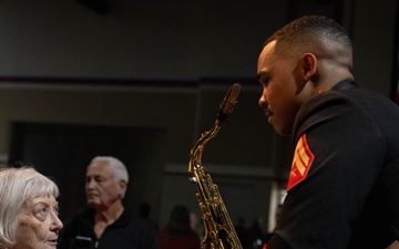 Marine Forces Reserve Band hosts a Christmas Concert at The Harbor Center