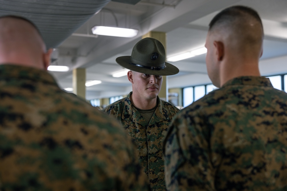 SSgt Barry Hat Plaque Ceremony
