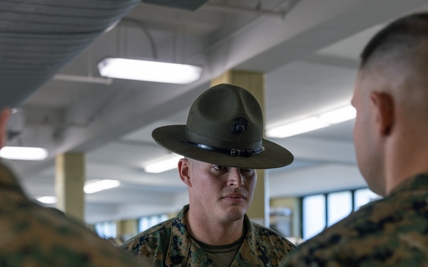 SSgt Barry Hat Plaque Ceremony