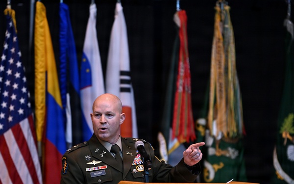 Special Forces Students Don Green Berets at Regimental First Formation