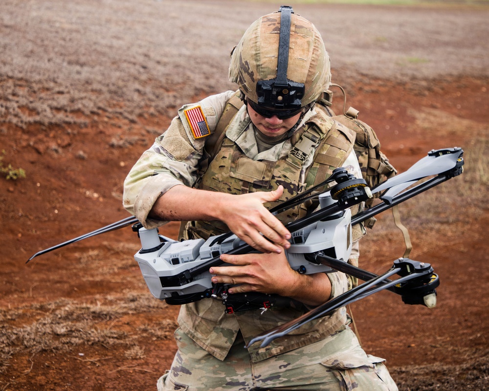 25th Infantry Division Highlights Future Fight with Tropic Lighting Drone Competition