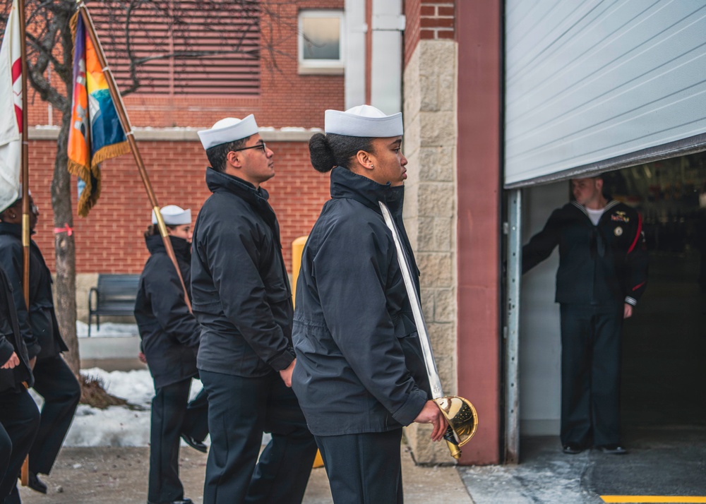Recruit Training Command Pass in Review