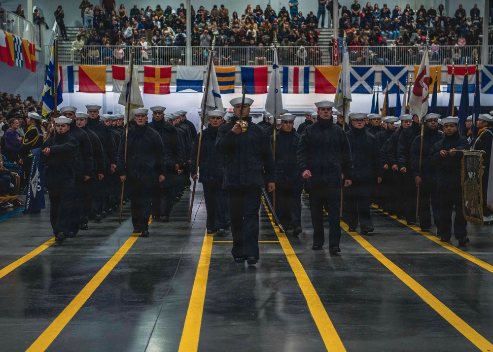 Recruit Training Command Pass in Review