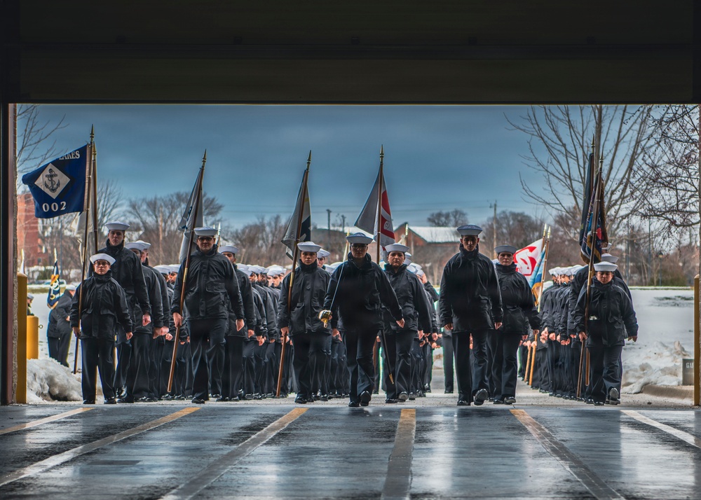 Recruit Training Command Pass in Review