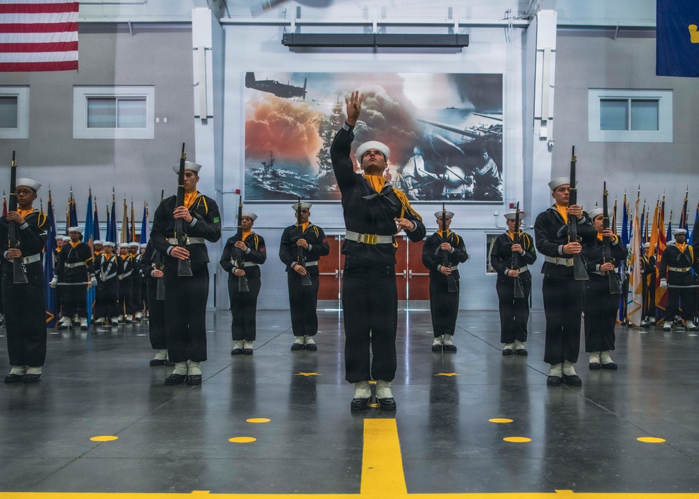 Recruit Training Command Pass in Review