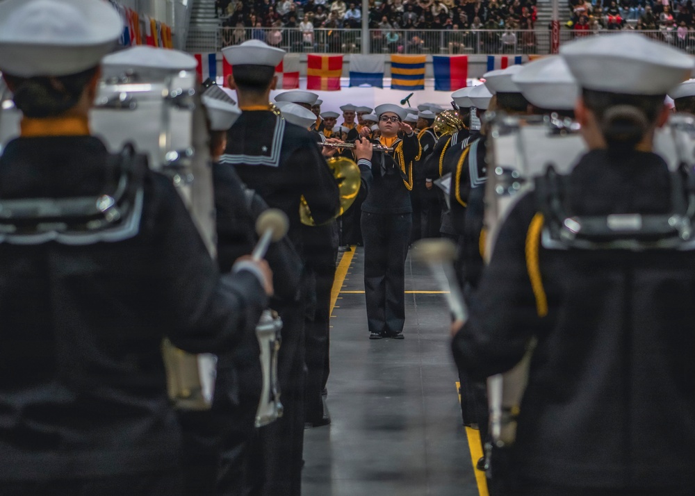 Recruit Training Command Pass in Review
