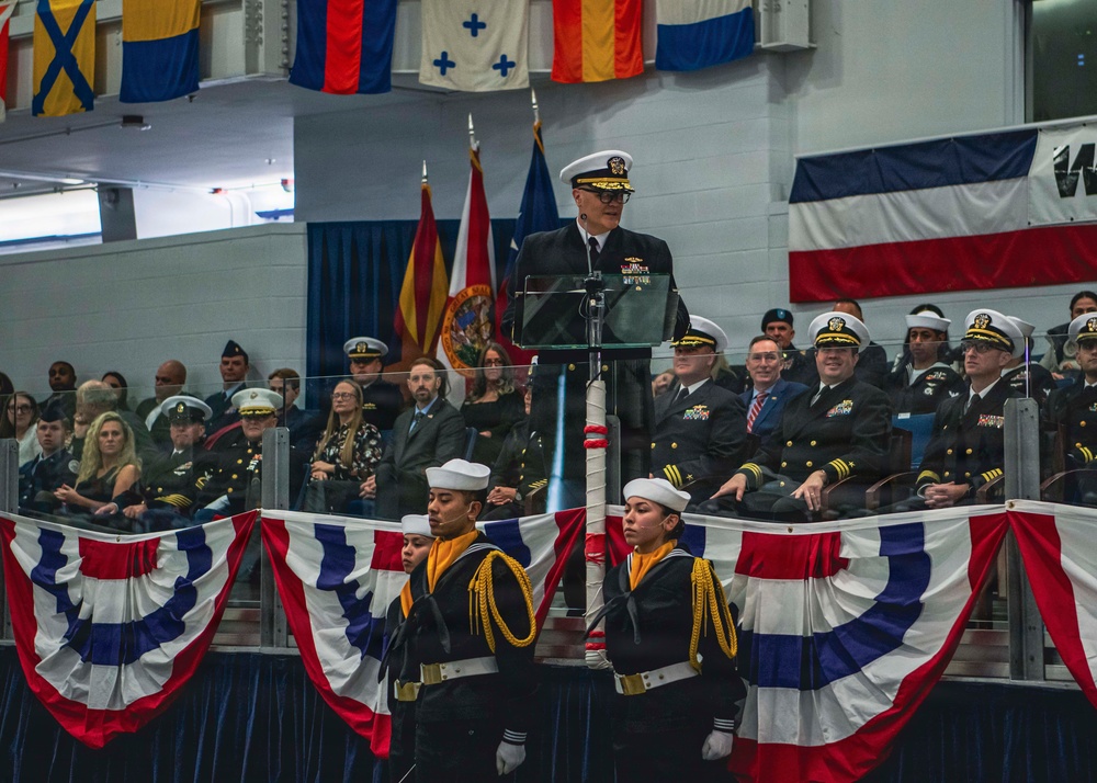 Recruit Training Command Pass in Review