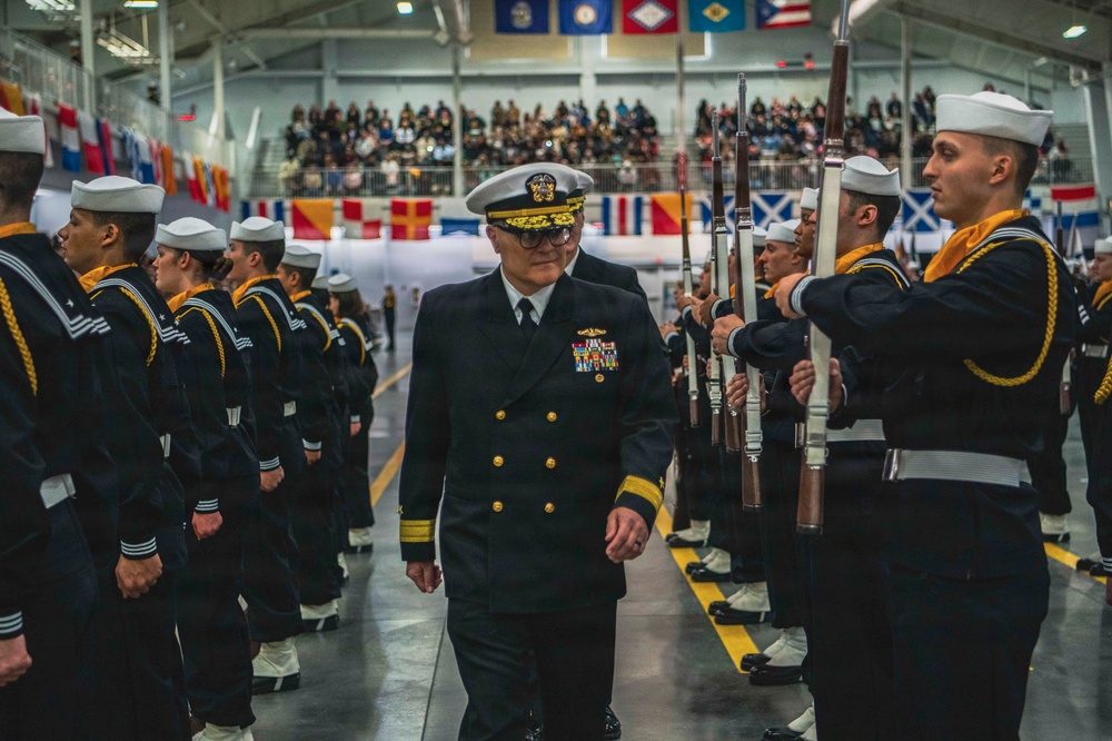 Recruit Training Command Pass in Review