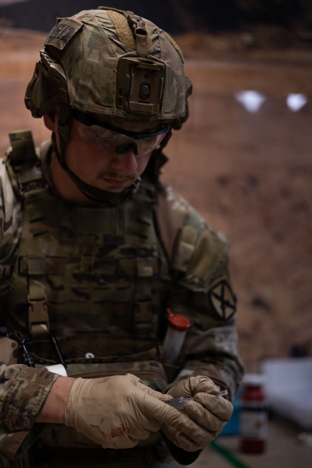 10th Mountain Division Blood Transfusion Training