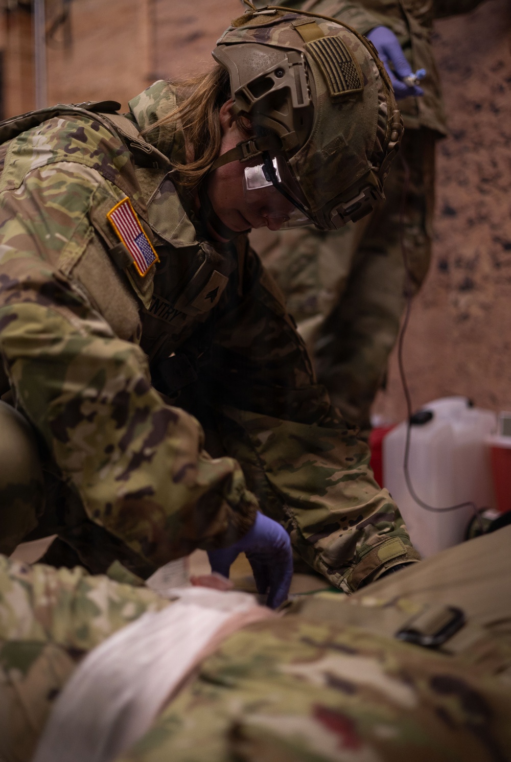 10th Mountain Division Blood Transfusion Training