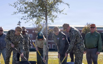Tree Planting Ceremony Marks NAS Pensacola's Ongoing Commitment to Environmental Stewardship