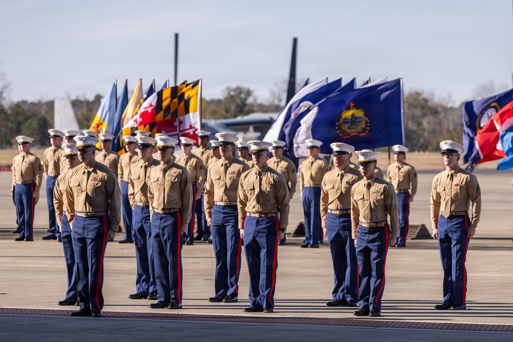VMM-264 reactivation ceremony