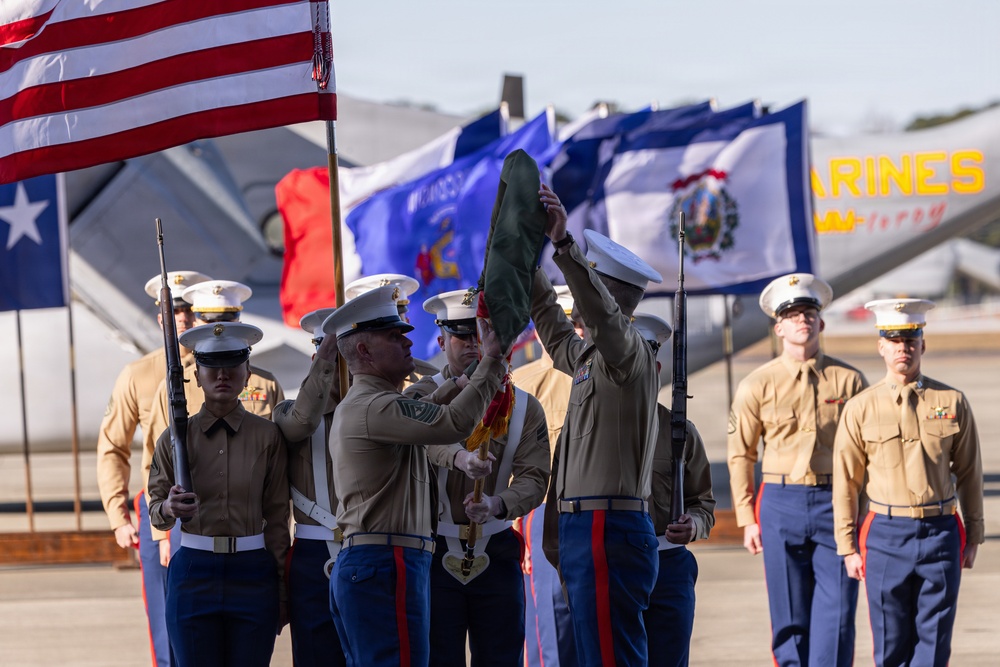 VMM-264 reactivation ceremony