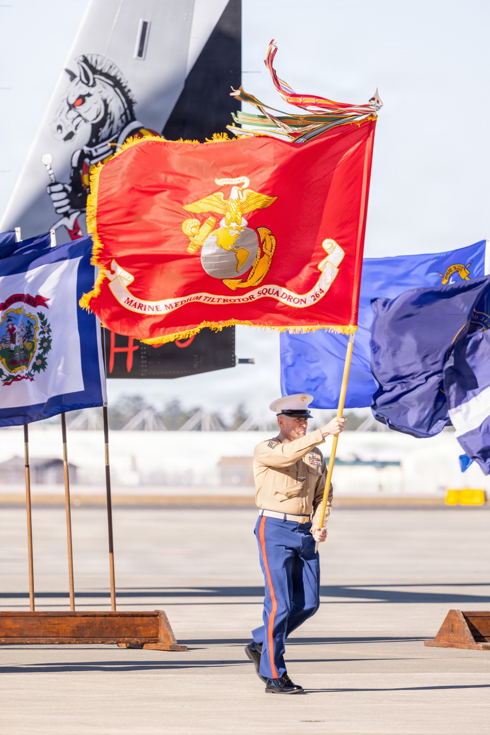 VMM-264 reactivation ceremony