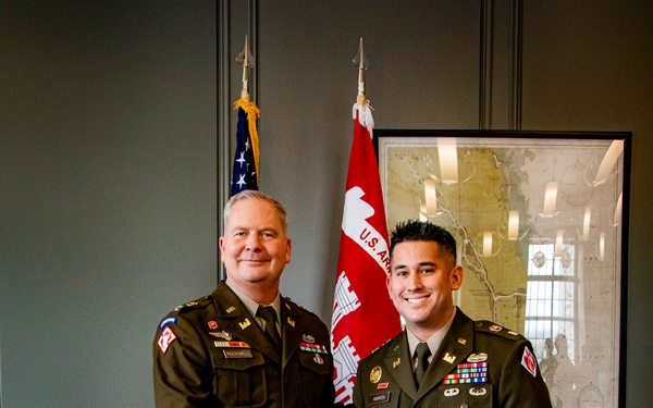 LTC Harpen promotion ceremony at USACE, Chicago District