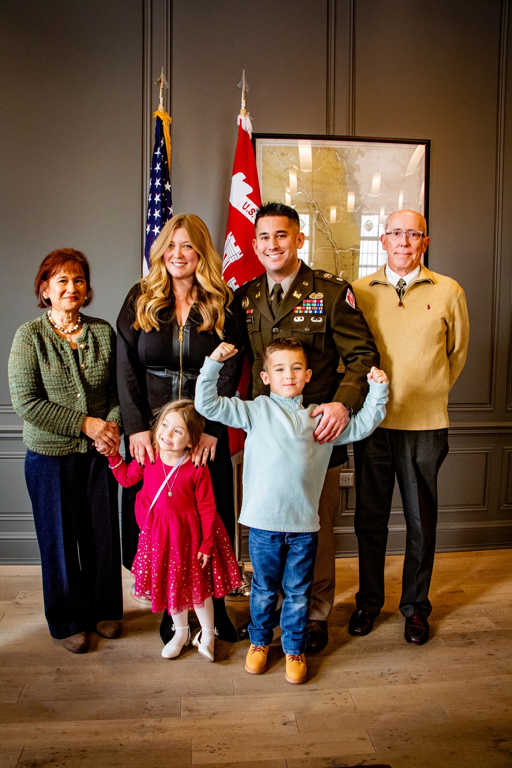 LTC Harpen promotion ceremony at USACE, Chicago District