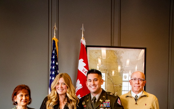LTC Harpen promotion ceremony at USACE, Chicago District