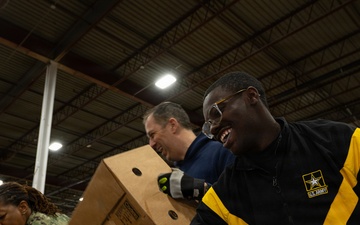 Maryland Food Bank Community Service - 2025 Army-Navy Week