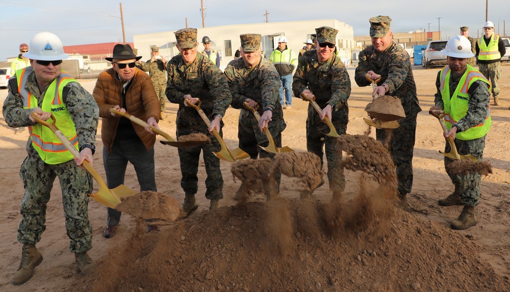 MCAS Yuma Celebrates Groundbreaking Ceremony for New Barracks Project