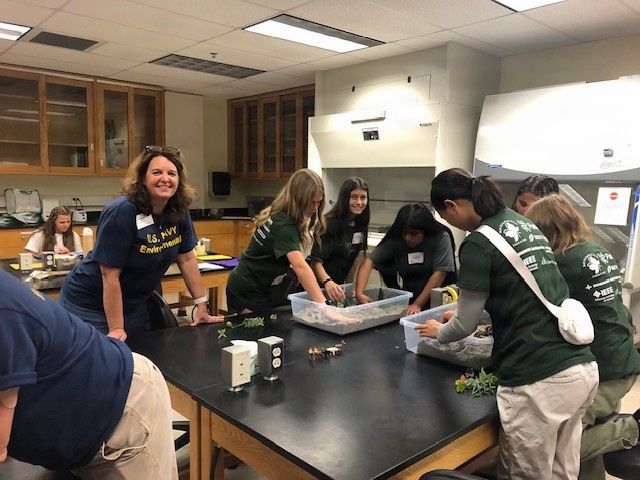 NAVFAC Southwest Employees Participate in STEM Outreach Event at University of San Diego