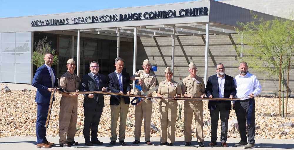 Ribbon Cutting for Range Control Complex at China Lake