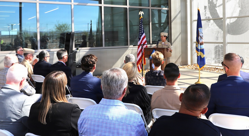 Ribbon Cutting for Range Control Complex at China Lake