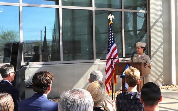 Ribbon Cutting for Range Control Complex at China Lake