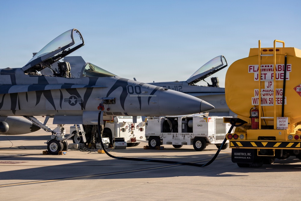 VMFA-112 Conduct Close-Air-Support Training