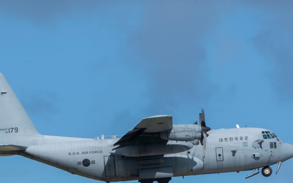 OCD25 aircraft depart for bundle drops