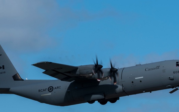 OCD25 aircraft depart for bundle drops