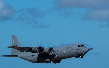 OCD25 aircraft depart for bundle drops