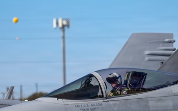 VMFA-112 Marines Conducted Live Fire Close Air Support Training in Oklahoma