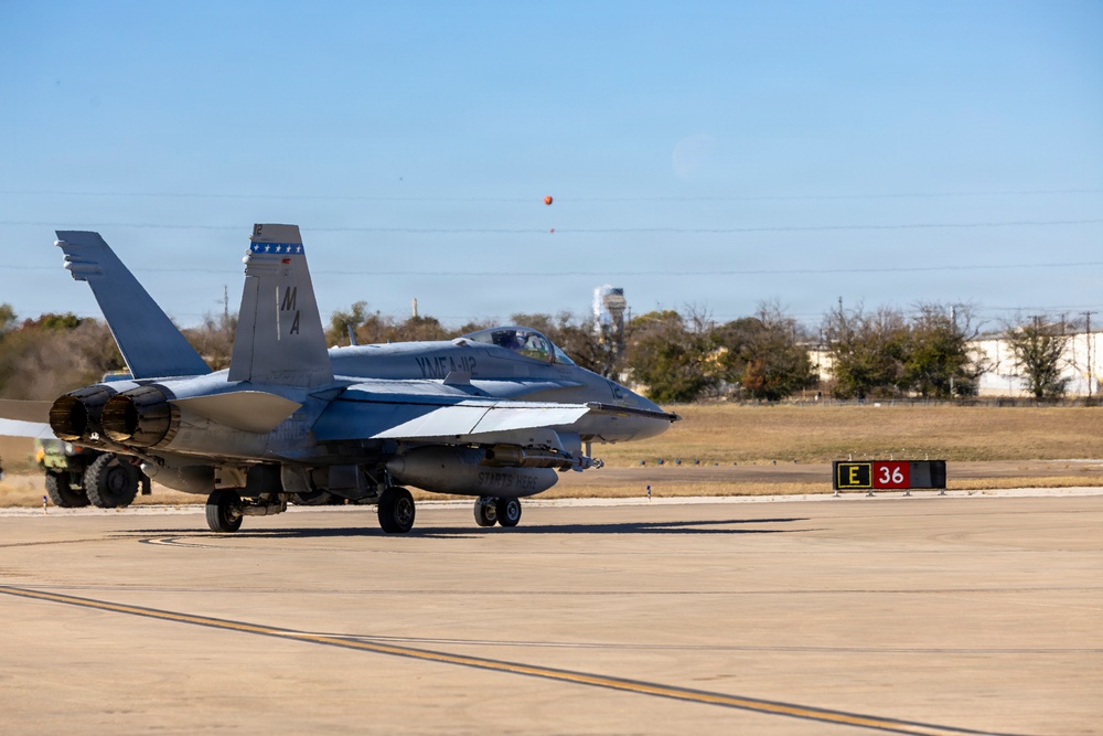 VMFA-112 Conduct Close-Air-Support Training