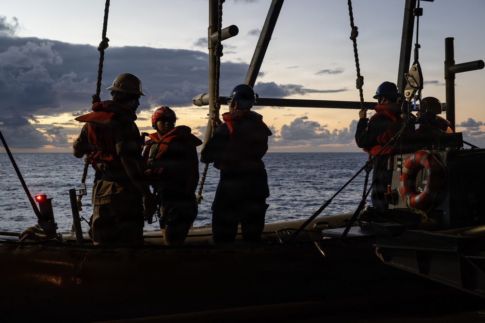 USS Gerald R. Ford (CVN 78) Small Boat Operations