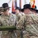 4th Squadron, 6th Cavalry Regiment cases colors at Gray Army Airfield