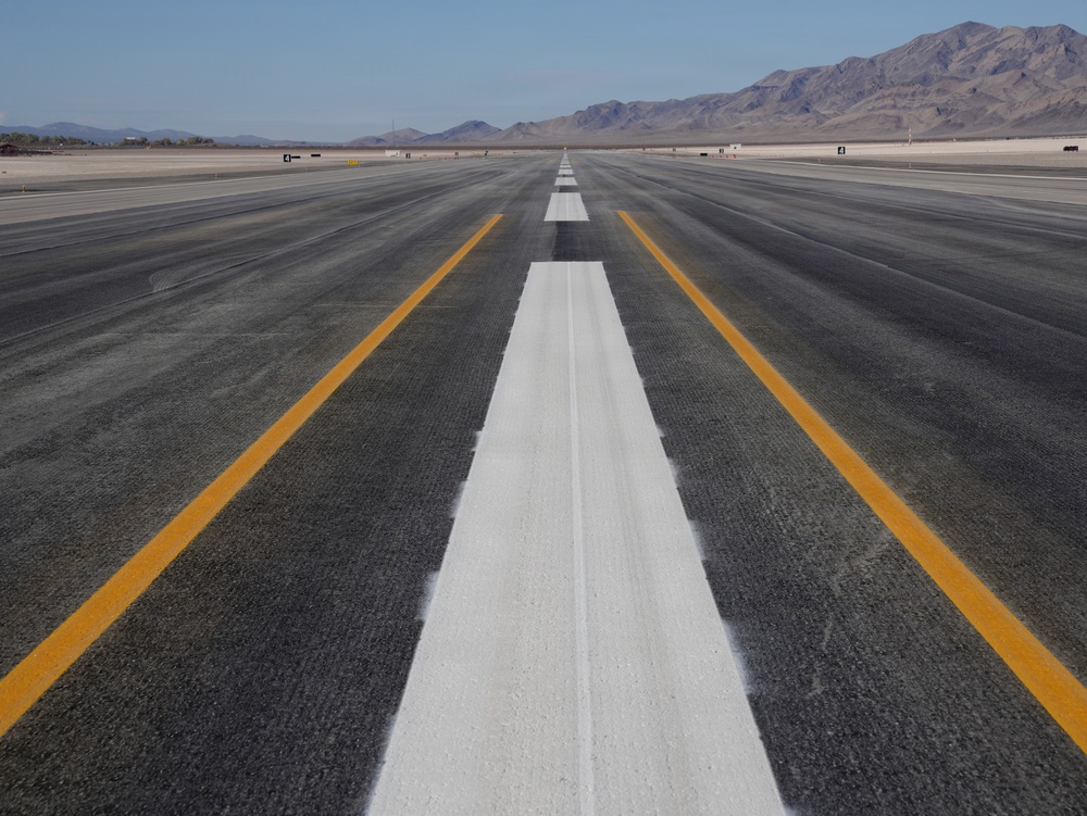 Creech AFB Completes Fastest Non-Emergency Runway Paving Project in Air Force History