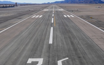 Creech AFB Completes Fastest Non-Emergency Runway Paving Project in Air Force History