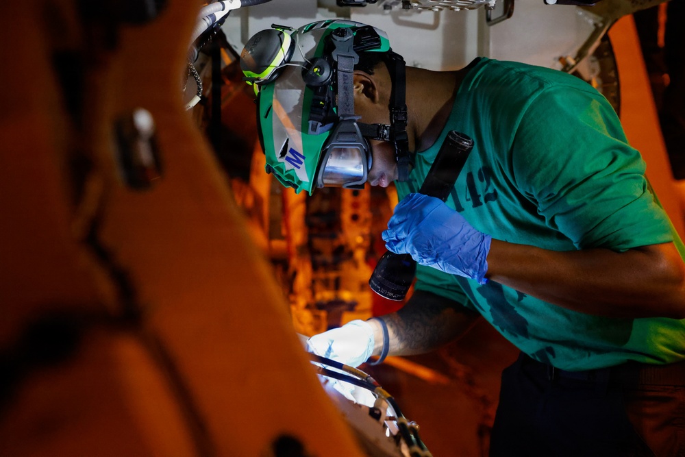 USS Gerald R. Ford (CVN 78) Routine Maintenance