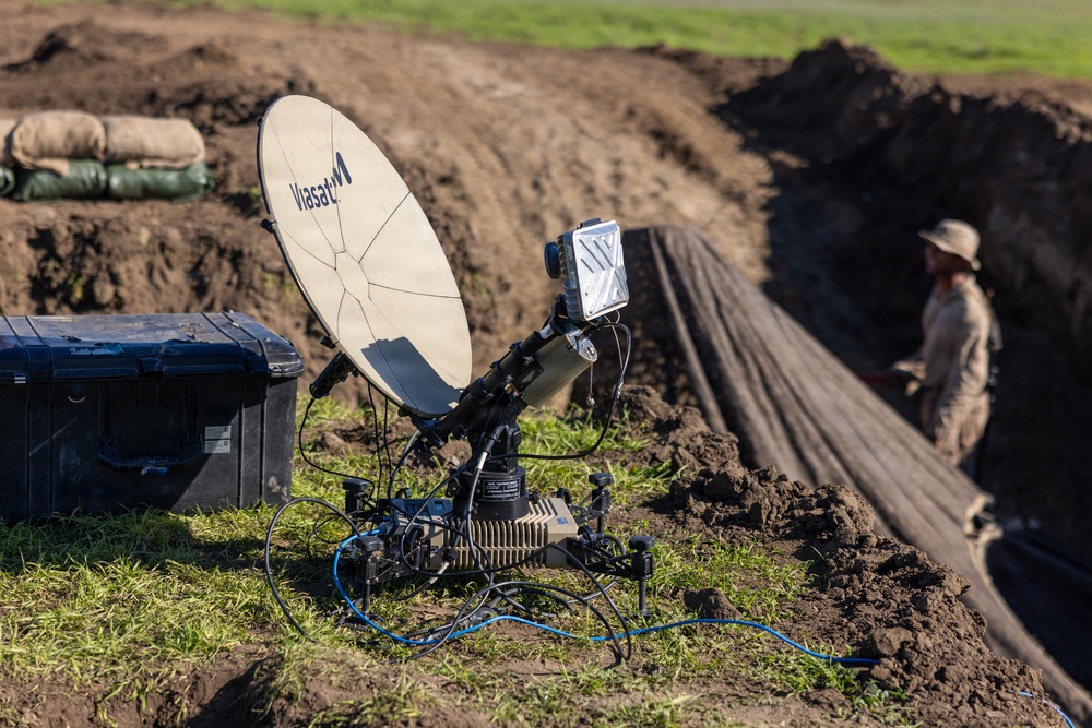 CLB-5 Marines establish combat operations center in newly completed bunker