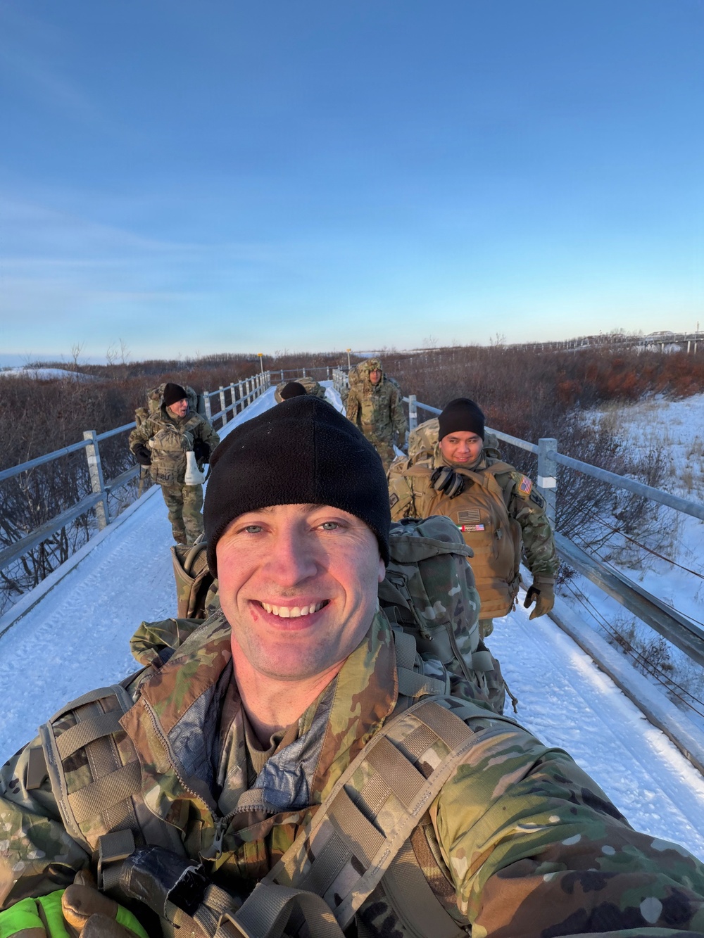 Alaska Guard’s snowstorm response inspires local PD officer to enlist