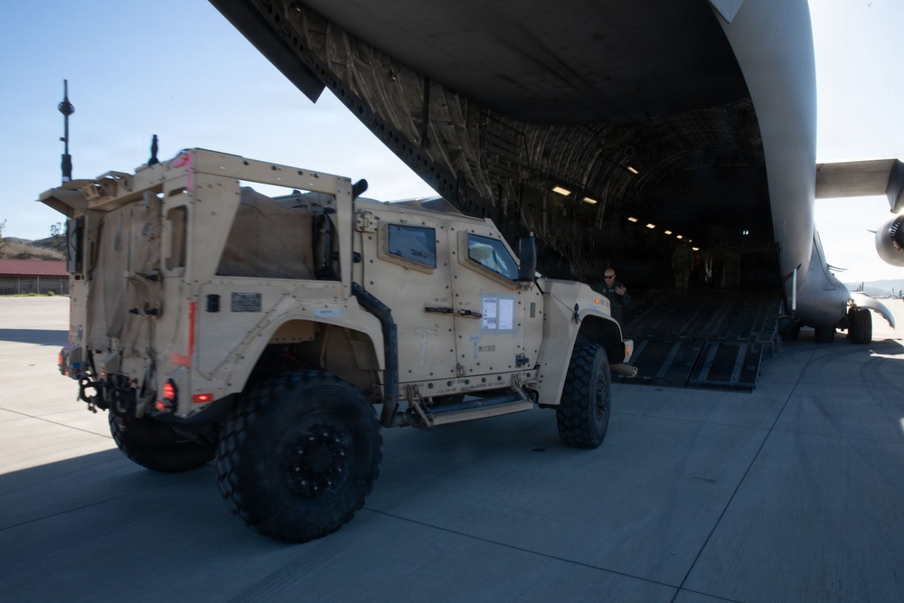 1st Bn., 11th Marines conduct HIRAIN mission