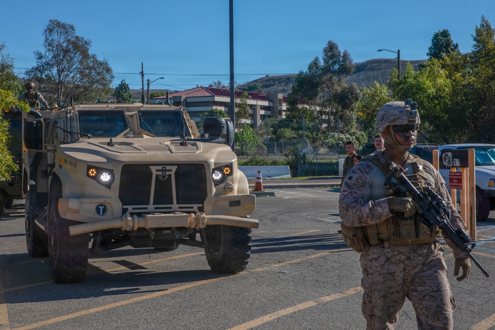 1st Bn., 11th Marines conduct HIRAIN mission