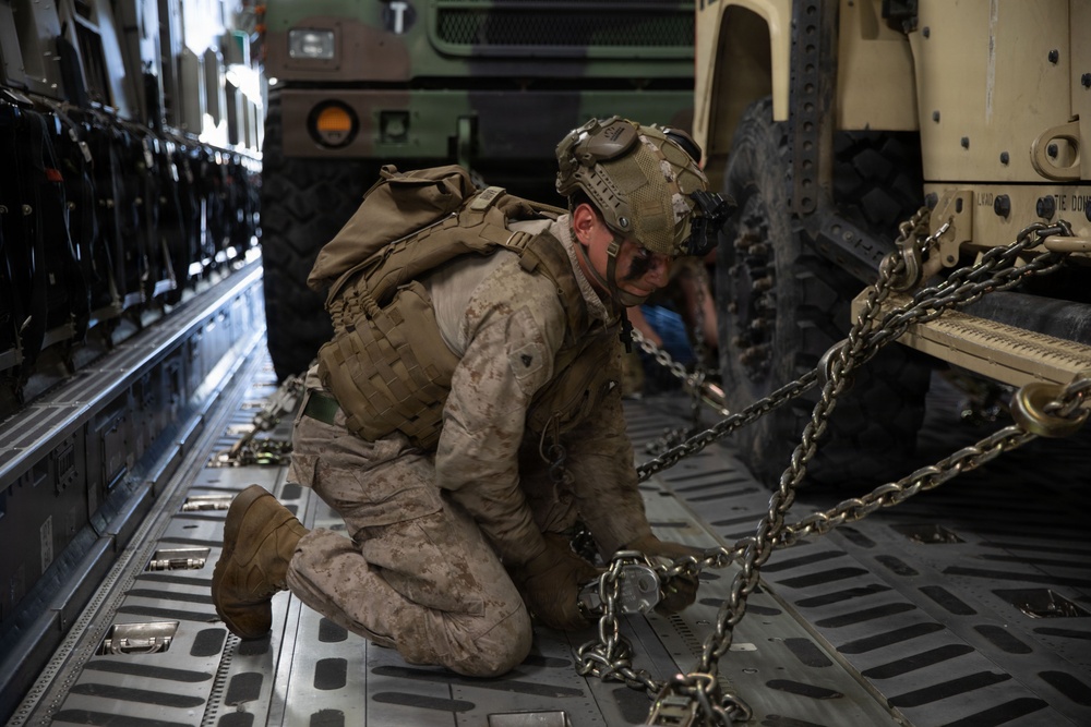 1st Bn., 11th Marines conduct HIRAIN mission