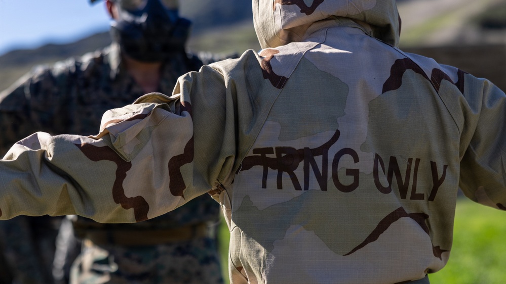 1st MLG Marines sustain CBRN readiness with chemical attack exercises