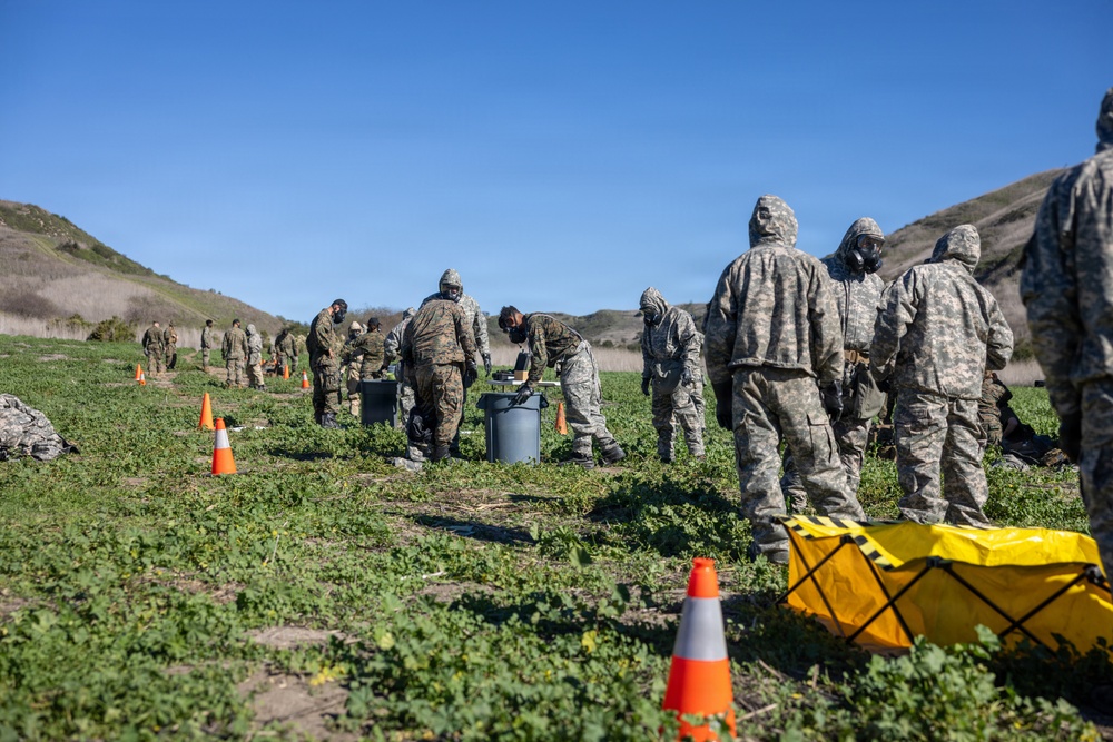 1st MLG Marines sustain CBRN readiness with chemical attack exercises