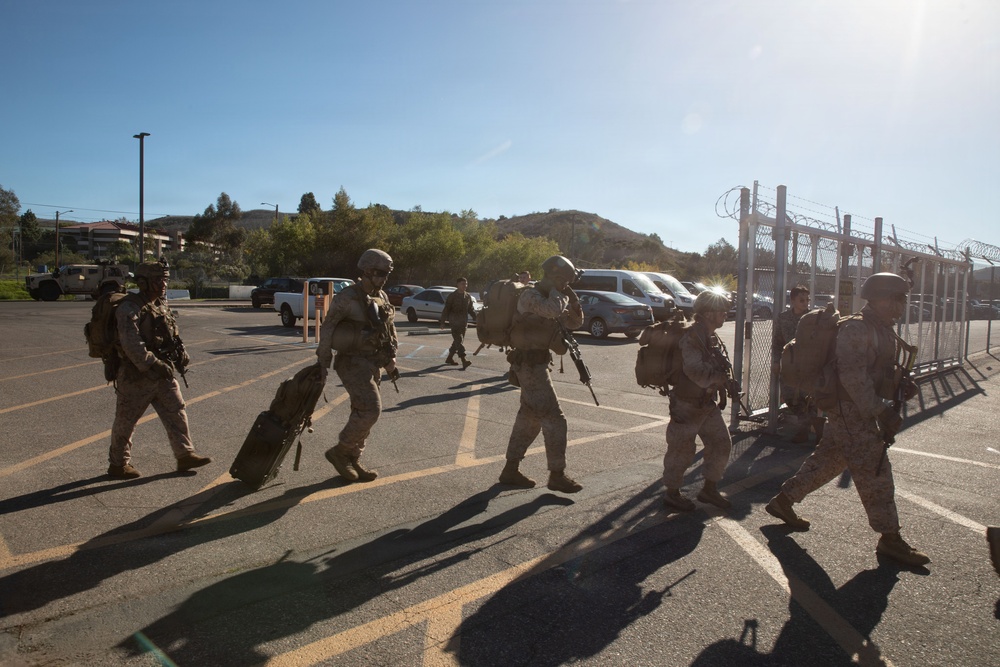 1st Bn., 11th Marines conduct HIRAIN mission