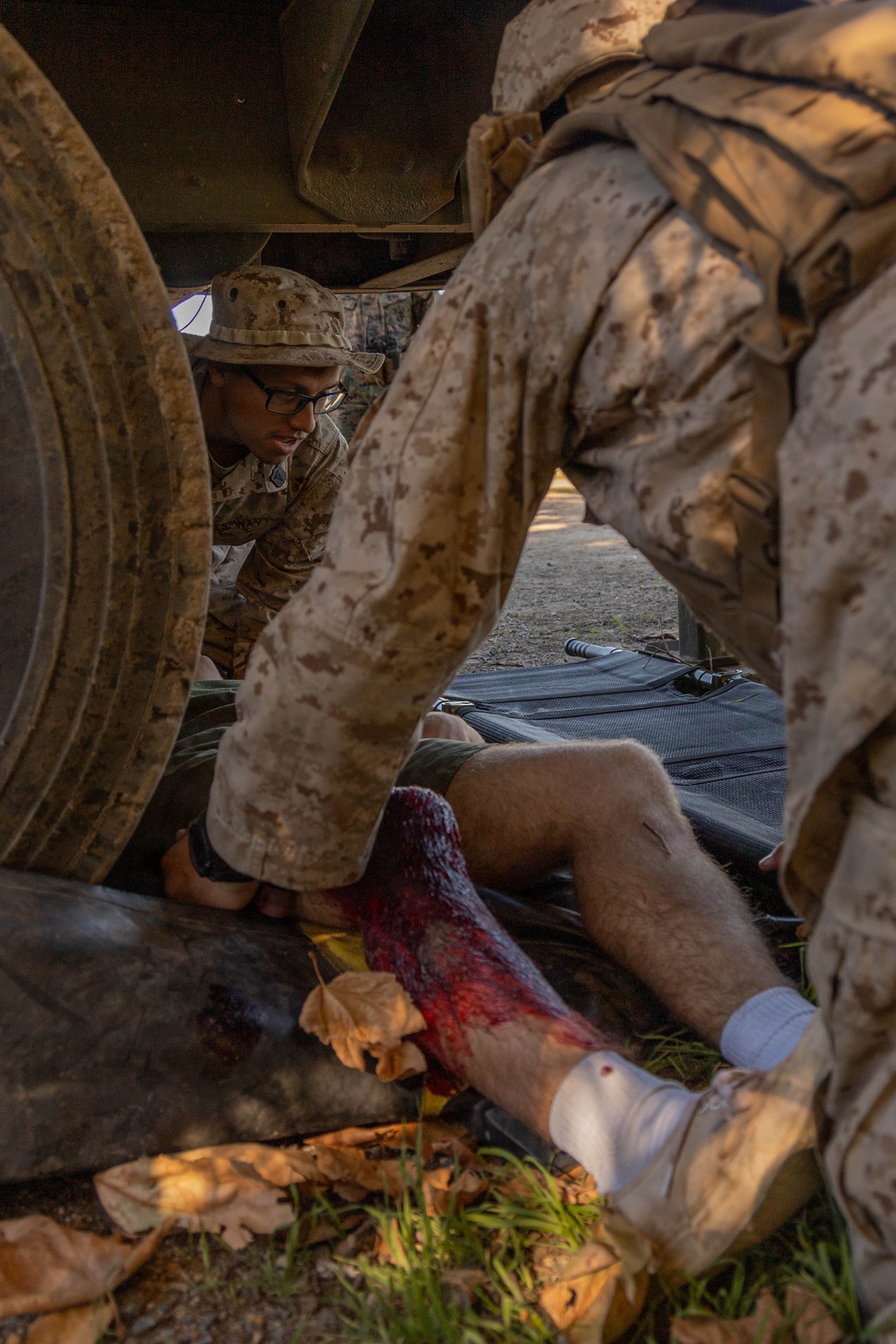 How to Save a Life: CLB-5 Conducts Mass Casualty Training During Steel Knight 25