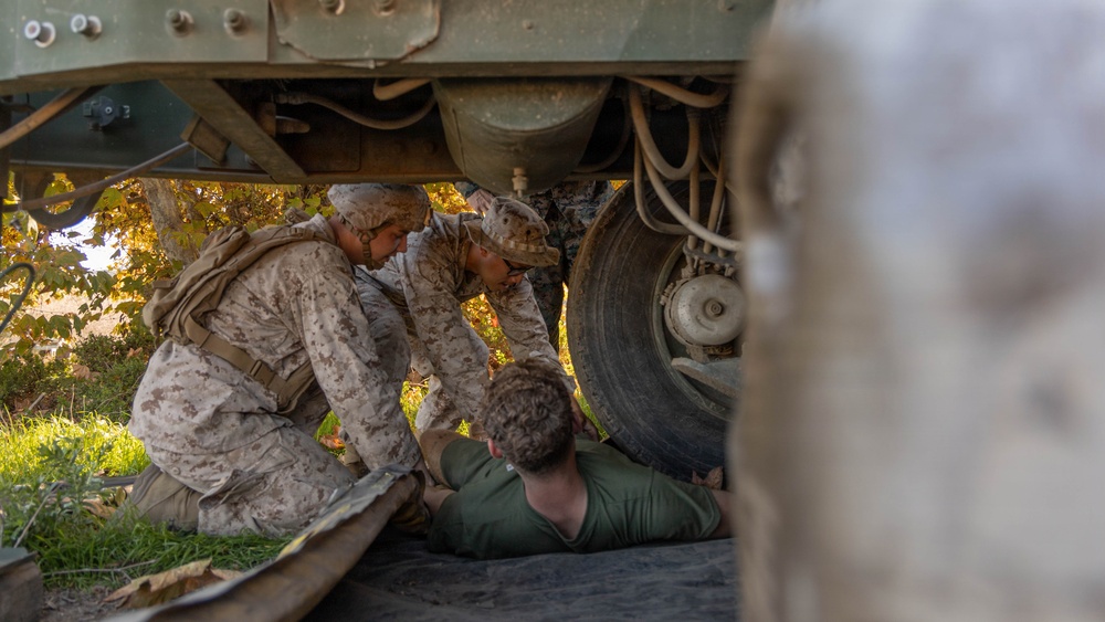 How to Save a Life: CLB-5 Conducts Mass Casualty Training During Steel Knight 25