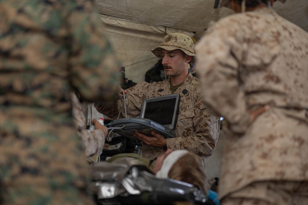 How to Save a Life: CLB-5 Conducts Mass Casualty Training During Steel Knight 25