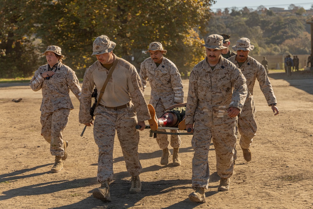 How to Save a Life: CLB-5 Conducts Mass Casualty Training During Steel Knight 25